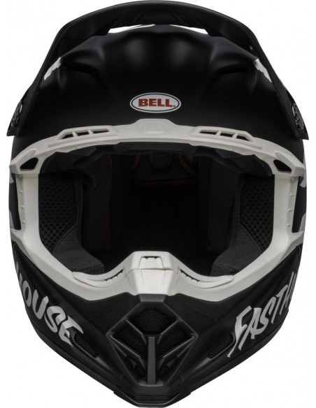 Helmet Bell Moto-9 MIPS Fasthouse Signia matte black-white 71098FAST Bell Helmets