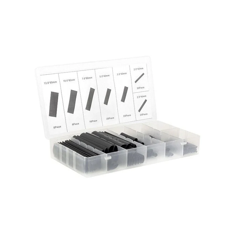 Cofanetto Guaine Termoretraibili 127 pezzi OUT1147