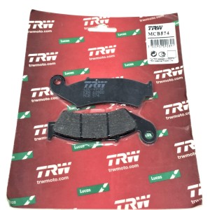 Pastiglie freno TRW Lucas Honda XR anteriore MCB574 Trw Lucas Bremsbeläge and brake caliper