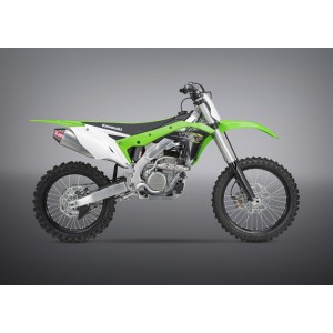 Scarico completo Yoshimura RS-4 acciaio-alluminio-Kawasaki