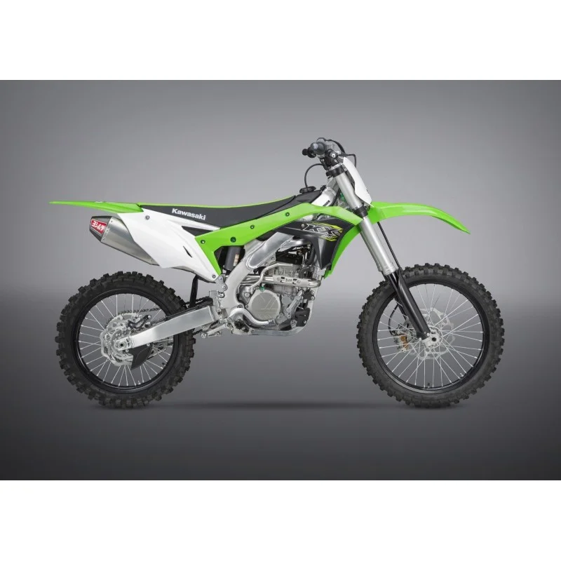 Scarico completo Yoshimura RS-4 acciaio-alluminio-Kawasaki