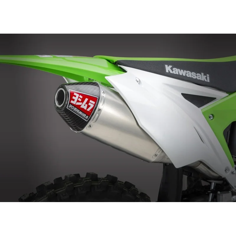 Scarico completo Yoshimura RS-4 acciaio-alluminio-Kawasaki