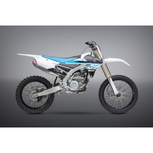 Scarico completo Yoshimura RS-4 acciaio-alluminio-Yamaha