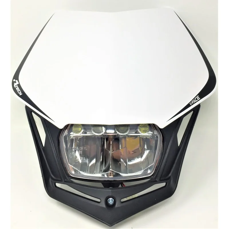 Maschera Portafaro V-Face Full Led Racetech 3108