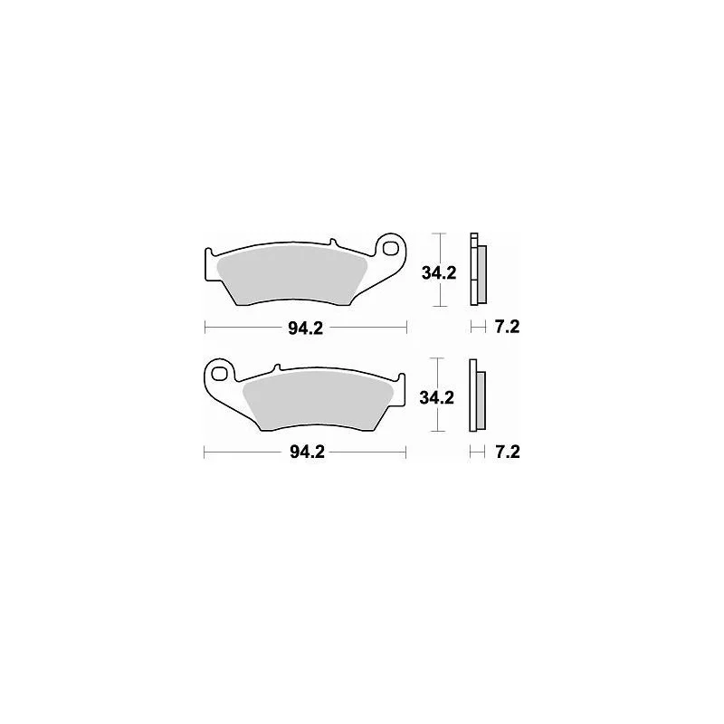 Brake pads Braking CM46 772CM46 Braking Brake pads and brake caliper