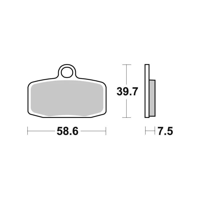 Brake pads Braking CM44 955CM44 Braking Bremsbeläge and brake caliper