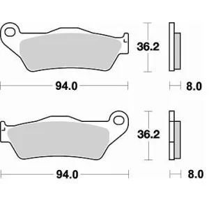 Brake pads Braking CM46 746CM46 Braking Brake pads and brake caliper