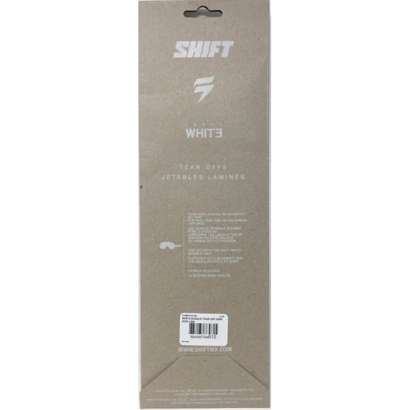 Lenti a strappo 20 pz Shift Whit3 21482-012