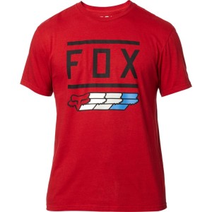 T-shirt Fox Super super basic cardinal 23708-465 Fox T-shirts-tops