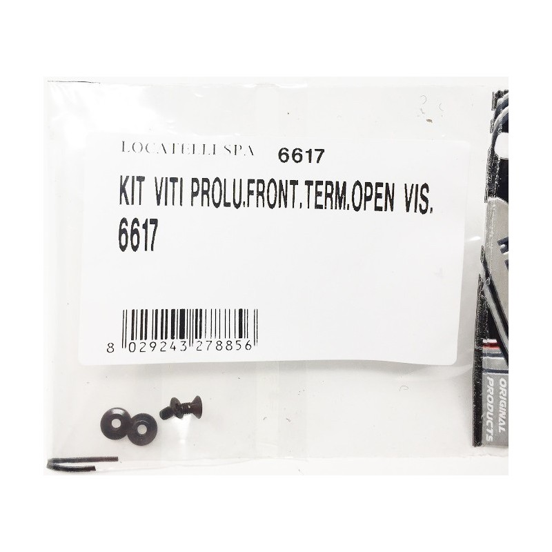 Peak extension spare screws Airoh Terminator 6617 Airoh  Helmets spare parts