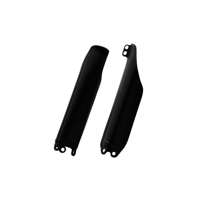 Gabelprotektoren schwarz | Honda CR 90-07 / CRF250 450 02-18 / Hm-Vent 50 125