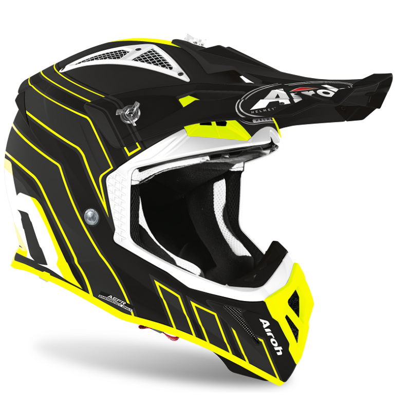 Casco Airoh Aviator ACE Art black matt AVAAR35