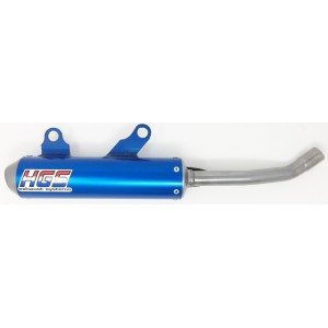 Silenziatore HGS 2 tempi SX/TC 125 19- Anodizzato blu HGKTM.053S.B Hgs Auspuff