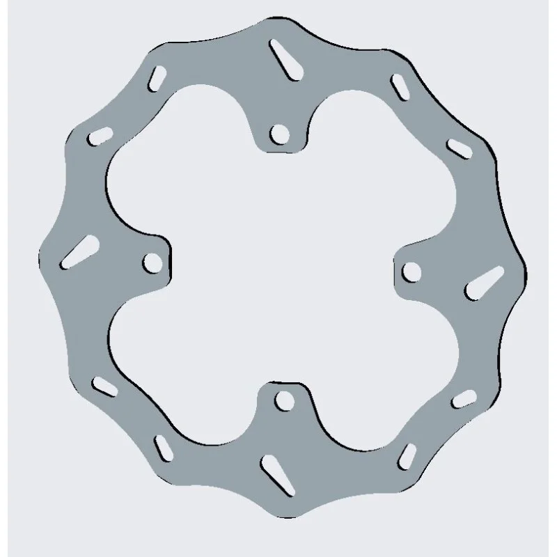 Disco freno posteriore Braking W-Fix Kawasaki KXF 450 19- KXF 250 20- WF4514 Braking Disques de frein