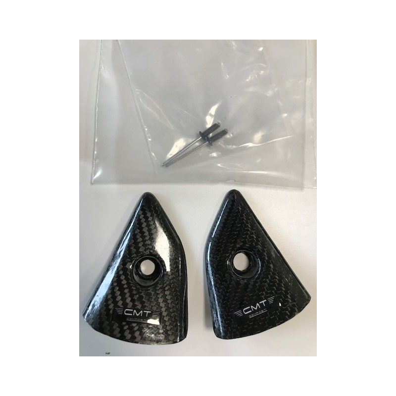 Carbon protection Radiator Shrouds CMT-Kawasaki KXF 250 17- 000739 CMT Carbon Carbon Parts