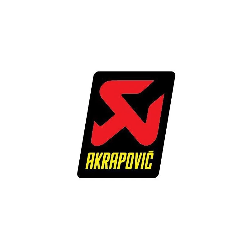 Adesivo Akrapovic silenziatore fondello carbonio E1888-1569571535
