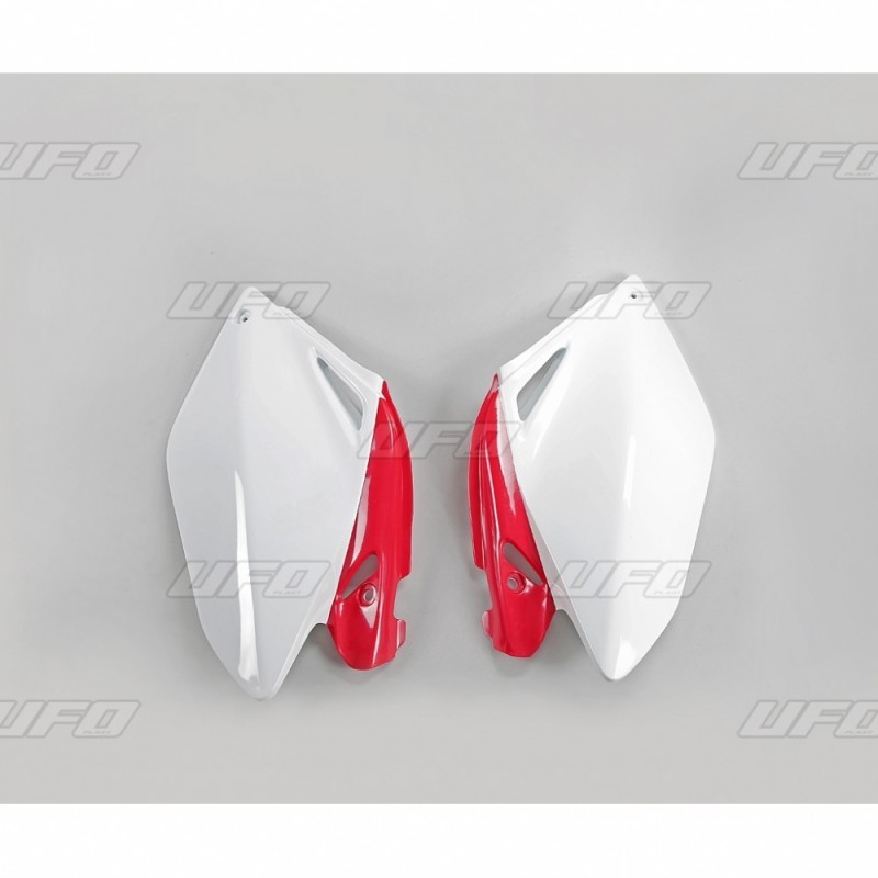 Side panels Honda CRF 250 06-09 color originale white/red HO04606W Ufo Separate plastic parts