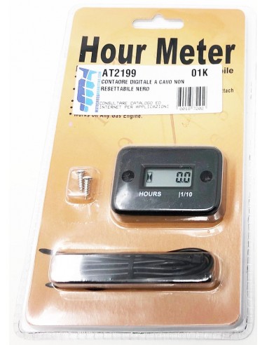 Hour Meter Wired AT2199 Motocross Marketing Hour meter