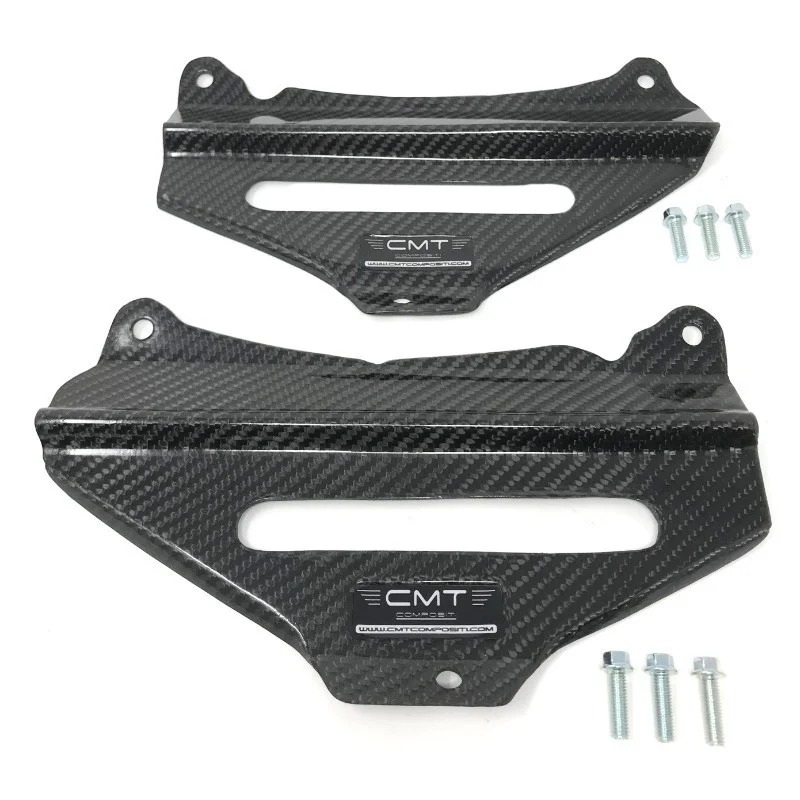 Radiator braces CMT carbon Yamaha YZF 250 19-/YZF 450 18-/WRF 450 19- 000469 CMT Carbon Carbon Parts