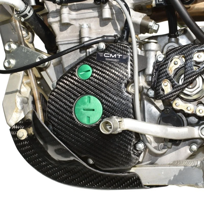 Carbon ignition cover carbon CMT KXF 250 17-20 000737 CMT Carbon Carbon Parts