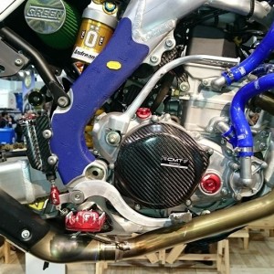 Carbon clutch cover CMT Honda CRF 450 09-16 000127 CMT Carbon Carbon Parts
