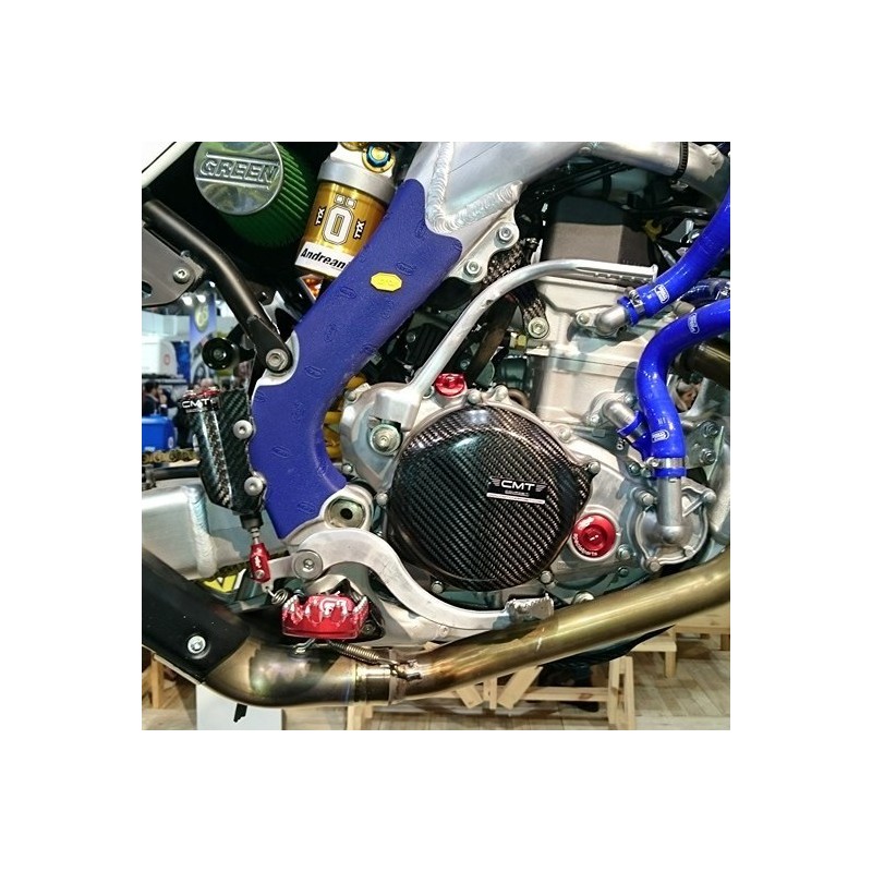 Carbon clutch cover CMT Honda CRF 450 09-16 000127 CMT Pieces-carbone