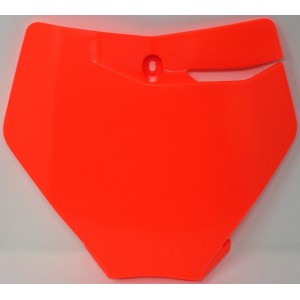 Front number plate Rtech KTM Fluo Orange R-TBKTMAN0019 Rtech Separate plastic parts