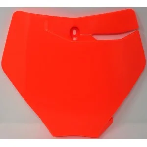 Front number plate Rtech KTM Fluo Orange R-TBKTMAN0019 Rtech Separate plastic parts