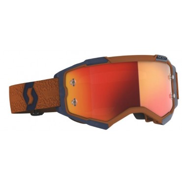 Goggle Scott Fury grey/orange lens orange chrome works 2728281294280 Scott Brillen