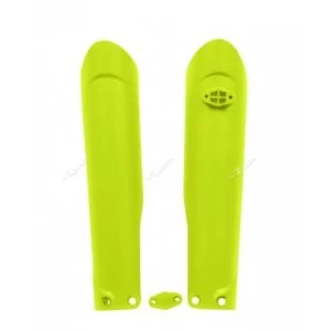 Fork protectors - KTM SX-SXF EXC-EXCF flo yellow R-PSKTMGF0015 Rtech Separate plastic parts