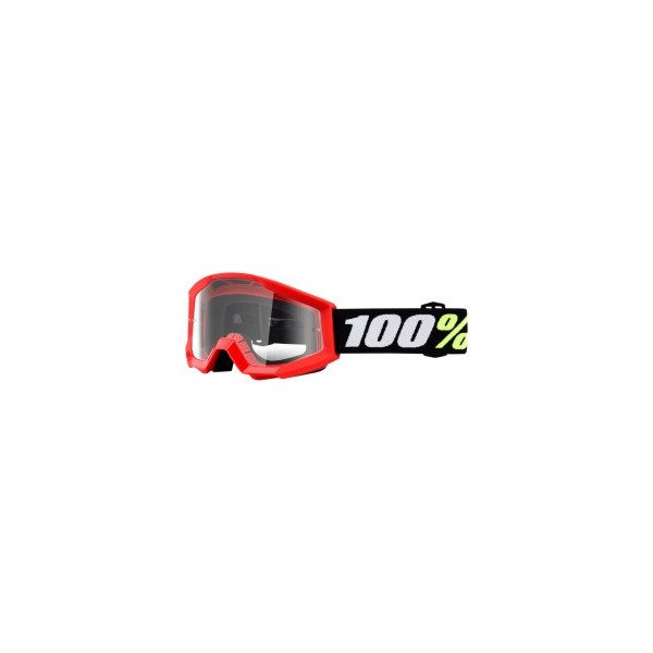 Goggle 100% Strata Mini Red 26012468 100% Kids Motocross Goggles