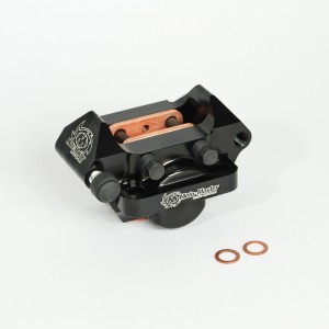 MOTO-MASTER BRAKE CALIPER 2-PISTON black KTM SX 85 12- / TC 85 14- 17010593 MotoMaster Brake pads and brake caliper