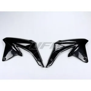 Convogliatori radiatore Ufo Suzuki RMZ 450 08-17 neri SU04917001