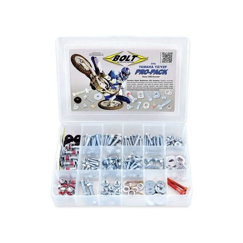 Pro Pack Bolt- Yamaha YZF 02-13/WRF 03-15 BMHYZPP Bolt Hardware - Bolt - Nuts
