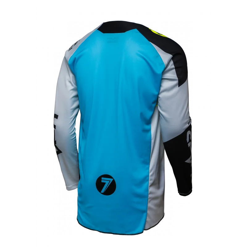 Maglia Seven Rival blu-grigia 2250017-420