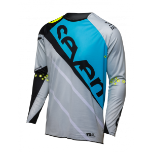 Maglia Seven Rival blu-grigia 2250017-420