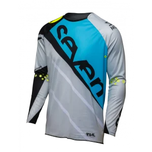 Maglia Seven Rival blu-grigia 2250017-420