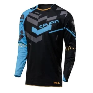 Jersey Seven Rival volume black 2250026-001 Seven Tenues cross