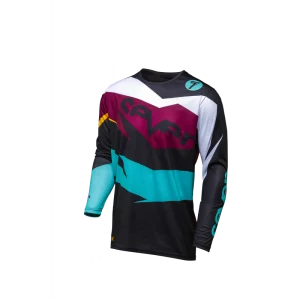 Maglia Seven Annex ignite nero-maroon 2250018-062