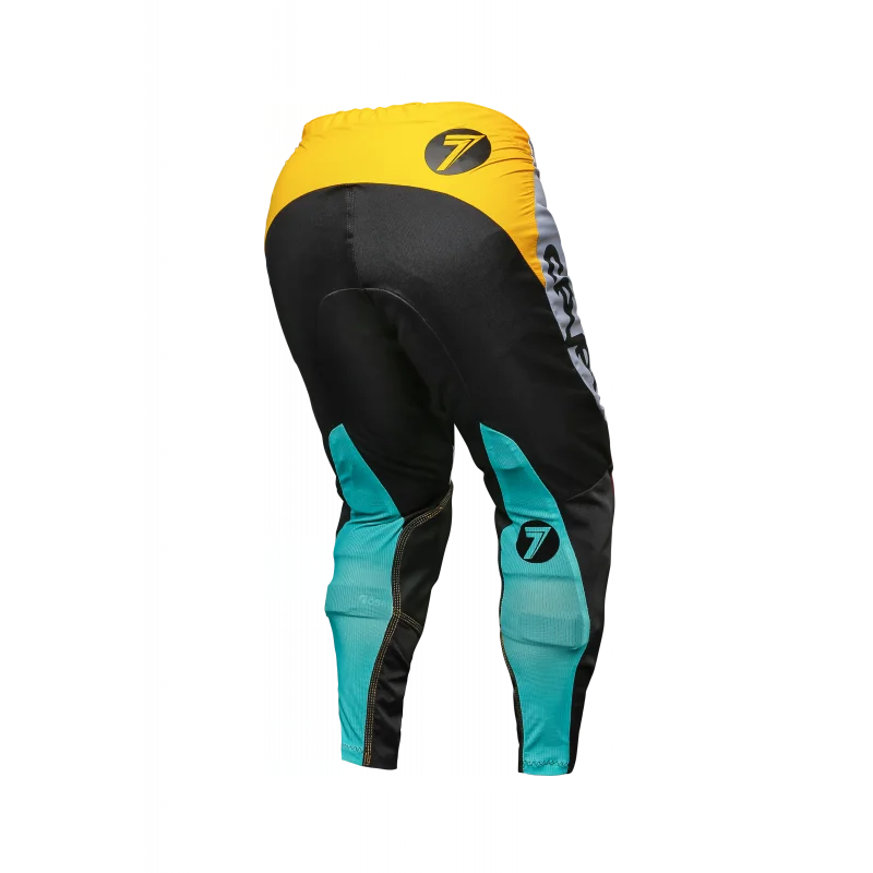 Pantalone Seven Annex Ignite nero-maroon 2330018-062