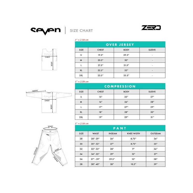 Maglia smanicata Seven mx Zero Raider blu (XL) A-2250034-400