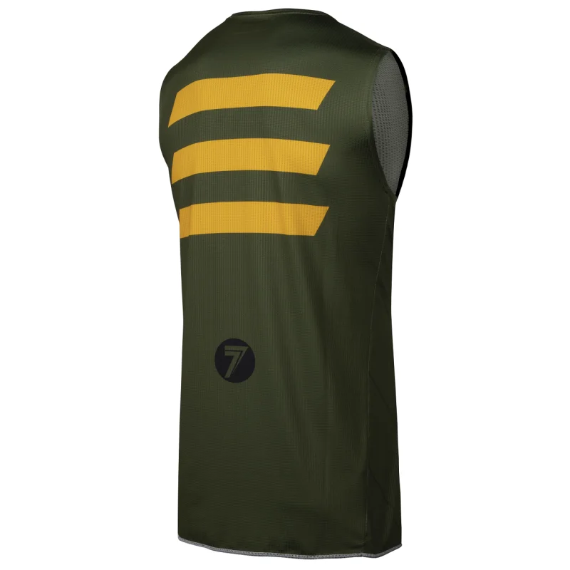 Maglia smanicata Seven mx Zero Victory olive A-2250028-311