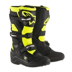Stivali Alpinestars Bambino Tech 7S Nero Giallo Fluo 2015017-155