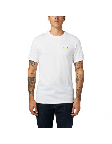 Fox Honr SS Tee optic white 26156-190 Fox T-shirts-tops