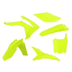 Kit plastiche Racetech Honda CRF 250 14-17/CRF 450 13-16 Giallo Neon R-KITCRF-GF0-517
