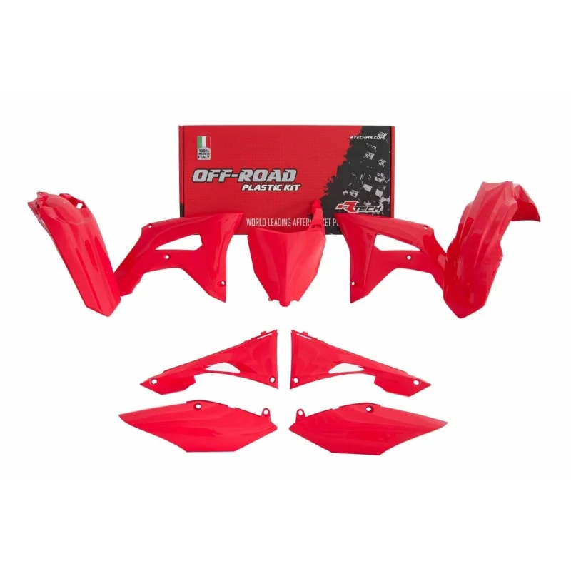 Kit plastiche Racetech Honda CRF 250 18-20/CRF 450 17-20 Rosso R-KITCRF-RS0-519 Racetech Kits plastique