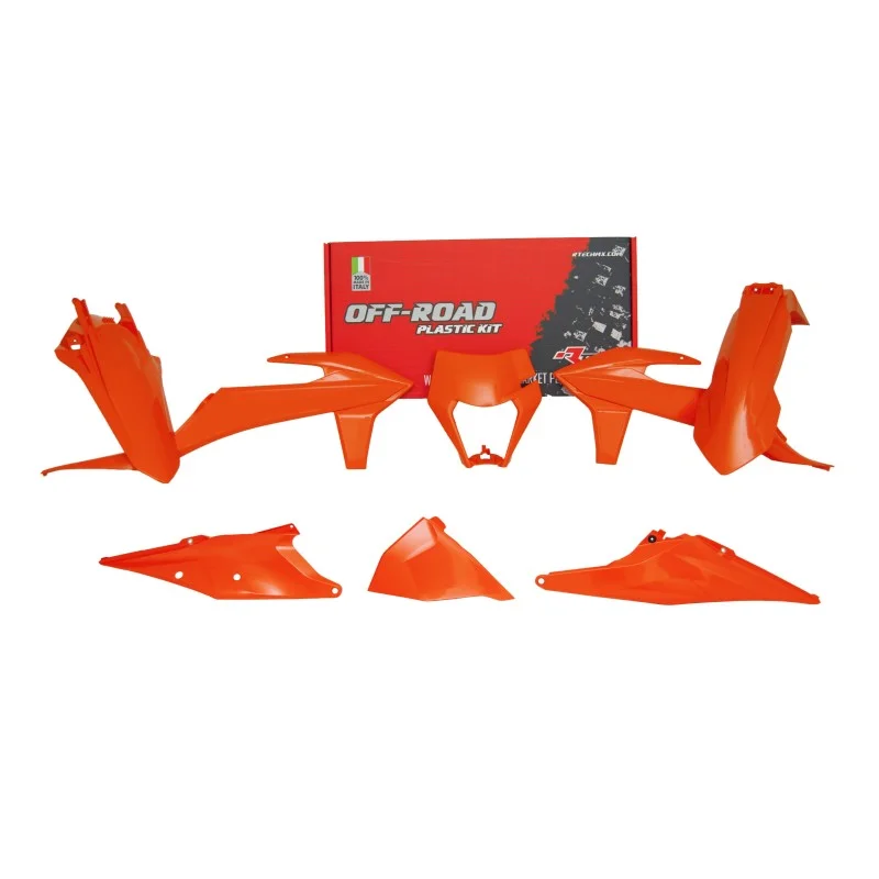 Kit plastiche Racetech enduro Ktm EXC 20- arancione KTM R-KITKTM-AR0-520