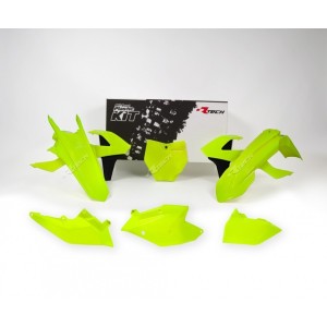 Plastic Kit Racetech KTM 2016-018 Fluo Yellow R-KITKTM-GF0-516 Racetech Plastik kit