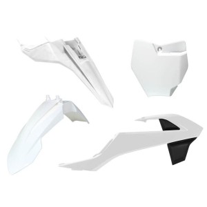 Kit plastiche Racetech KTM SX 65 16- bianco R-KITKTM-BN0-500