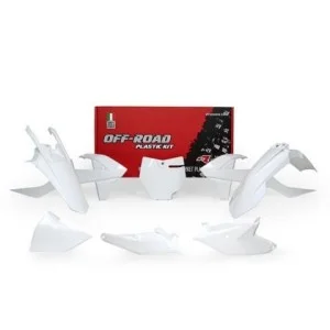 Kit plastiche Racetech KTM SX 85 18- GasGas MC 85 21- bianco R-KITKTM-BN0-185